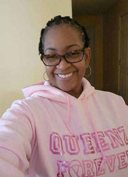 QUEENZ FOREVER SIGNATURE CANCER AWARENESS HOODIE