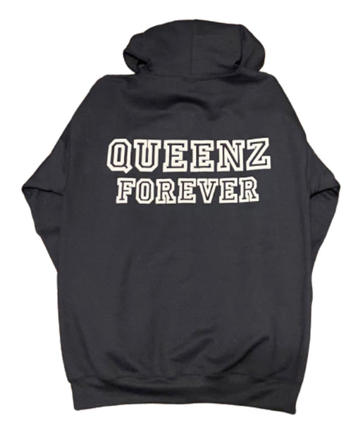 QUEENZ FOREVER EXCLUSIVE “QF” FULL ZIP HOODIE