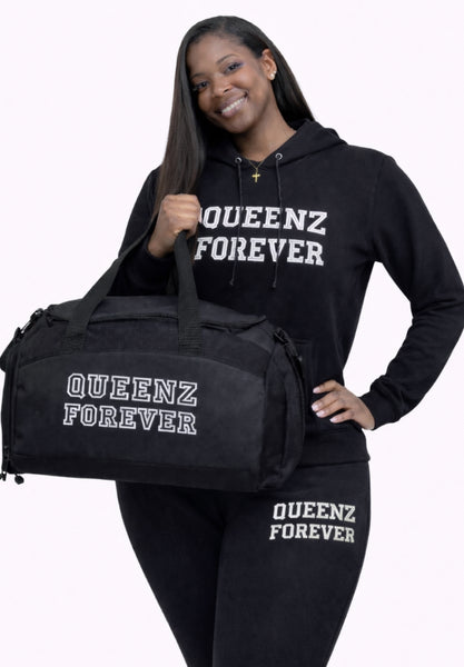 QUEENZ FOREVER SIGNATURE DUFFLE BAG