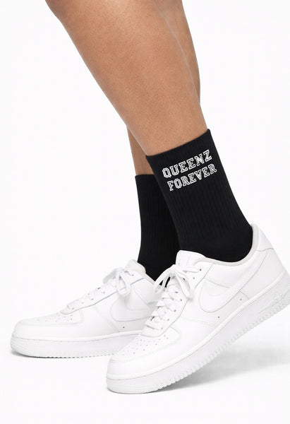 QUEENZ FOREVER Classic Signature Socks