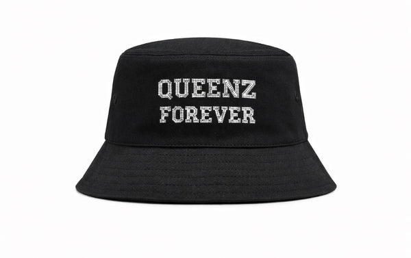 QUEENZ FOREVER Signature Diamond Bucket Hat