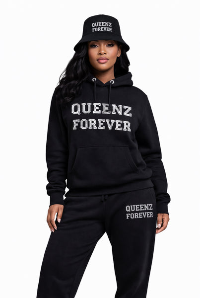 QUEENZ FOREVER Signature Diamond Bucket Hat