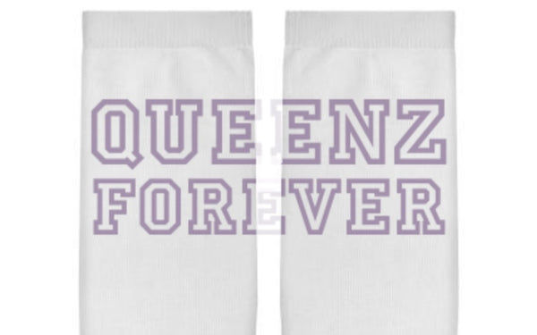 QUEENZ FOREVER SIGNATURE ANKLE SOCKS