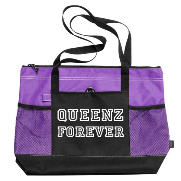 QUEENZ FOREVER SIGNATURE TOTE BAG