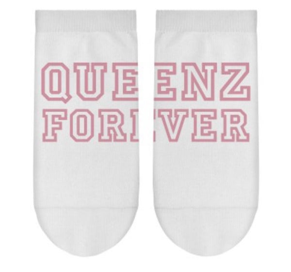 QUEENZ FOREVER SIGNATURE ANKLE SOCKS