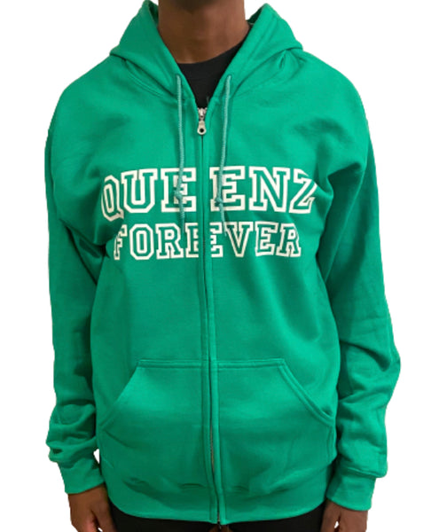 QUEENZ FOREVER SIGNATURE GLOW FULL ZIP HOODIE