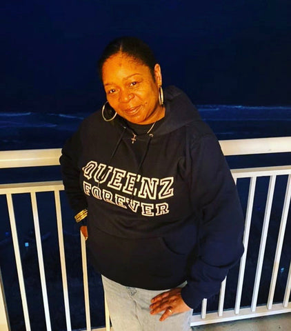 QUEENZ FOREVER SIGNATURE RUGGED PLUS SIZE HOODIE