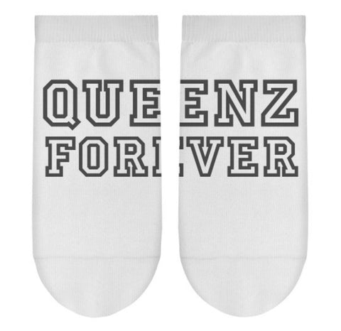 QUEENZ FOREVER SIGNATURE ANKLE SOCKS